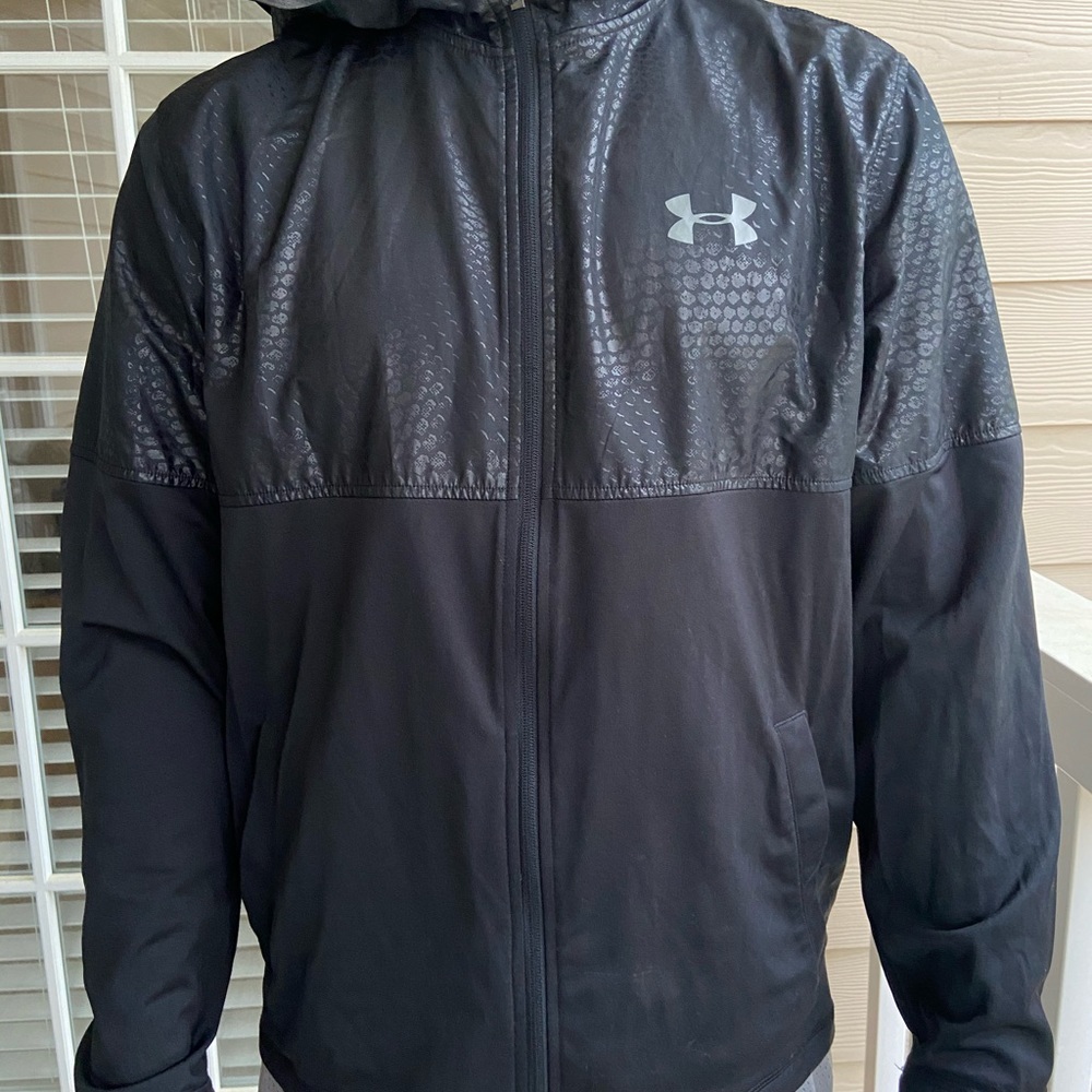 Black Under Armour Men's Running Jacket